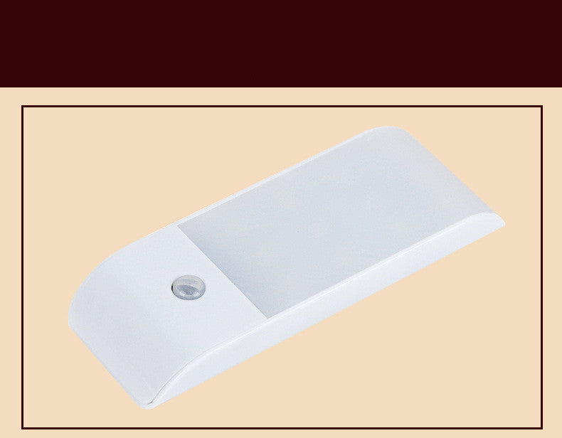 12LED Rechargeable Human Body Night Light Human Body Infrared Sensor Light Smart LED Cabinet Corridor Light