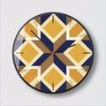 Clock Geometry Fashion Wall Clock Modern Minimalist Nordic Style Clock Home Office General Decorative Wall Clock