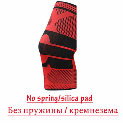 Sports Equipment Knee Pads Knitted Knee Pads Spring Supported Sports Knee Pads