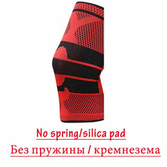 Sports Equipment Knee Pads Knitted Knee Pads Spring Supported Sports Knee Pads
