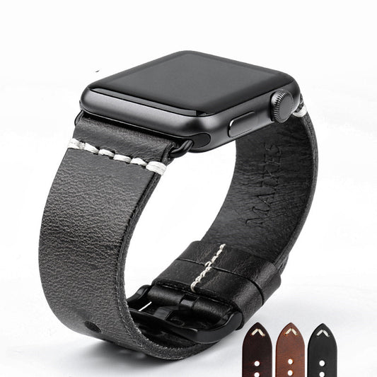 Accessories leather watch belt