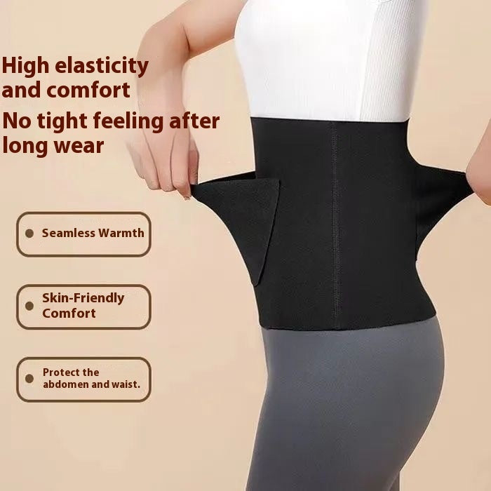 Double Pocket Cold-proof Confinement Waist Supporter Warm Belly Stomach Protection