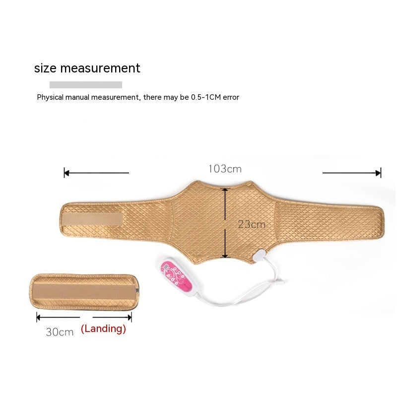 Electric Heating Waist Supporter Thermal Electric Heating Argy Wormwood Hot Compress Men And Women Massager