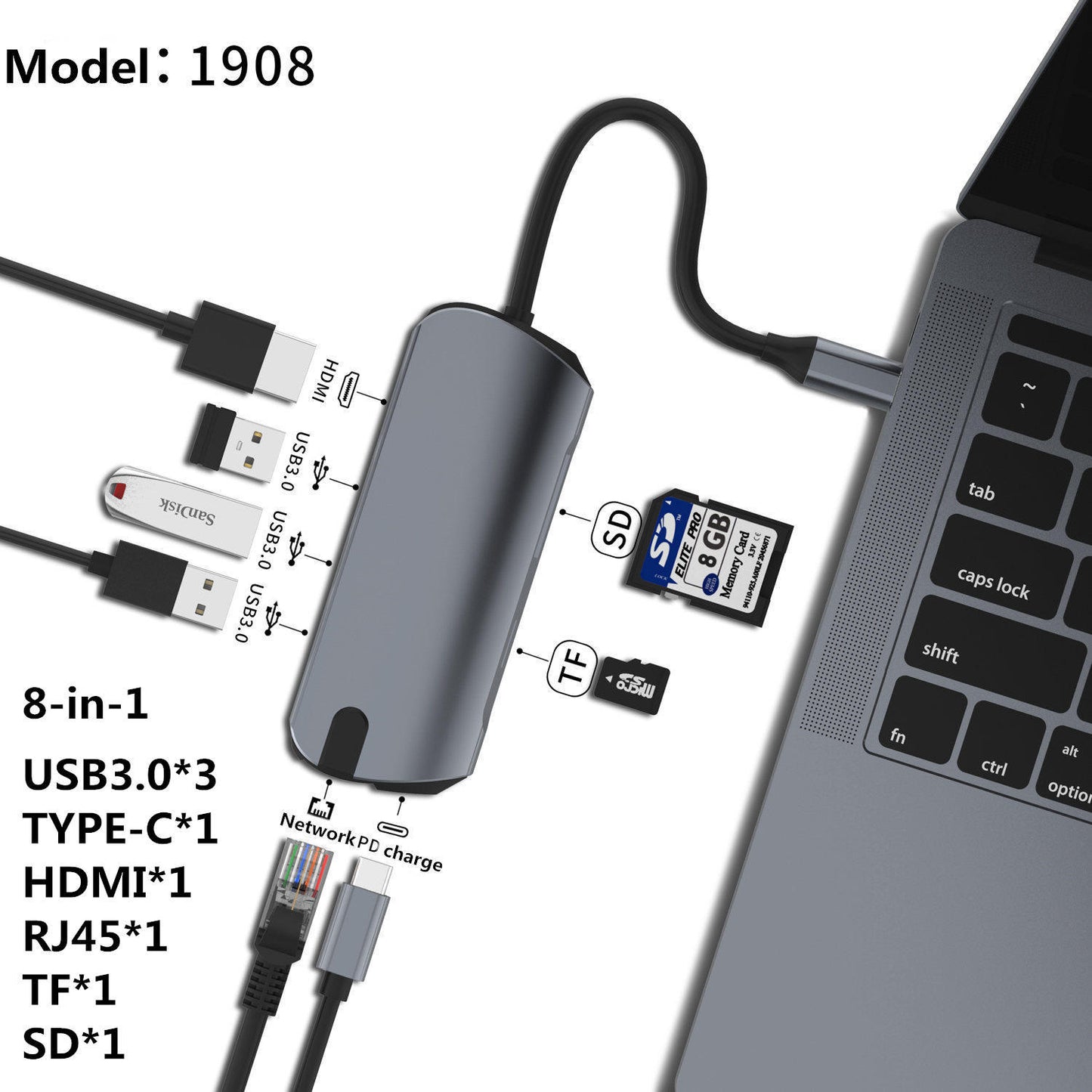 Type-c docking station