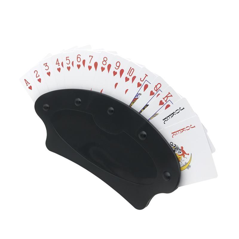 Lazy Creative Poker Cards Stand Holders Base Playing Cards Support Poker Clip Organizes Hands For Easy Play Board Game