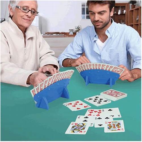 Lazy Creative Poker Cards Stand Holders Base Playing Cards Support Poker Clip Organizes Hands For Easy Play Board Game