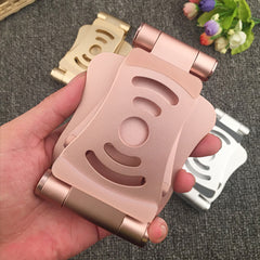 Aluminum cell phone stand