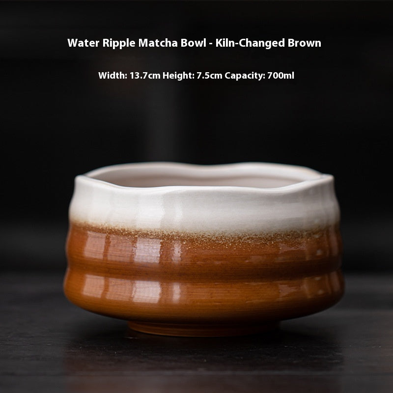 Tea Ordering Tools Ceramic Threaded Bowl Tea Utensils