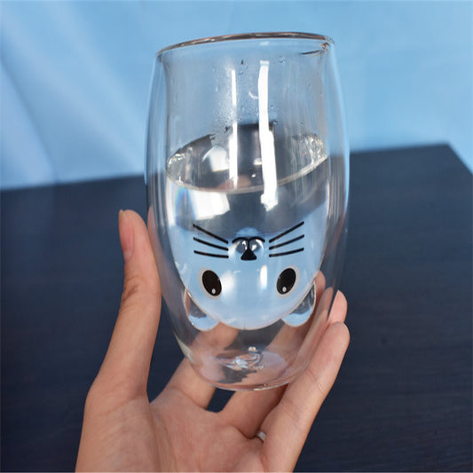 New creative cute double-layer cup