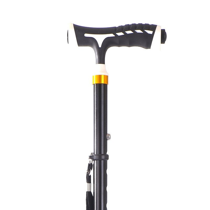 Aluminum alloy folding light cane