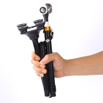 Aluminum alloy folding light cane