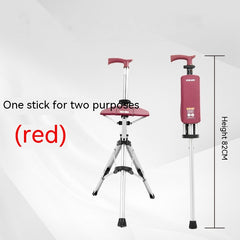 Aluminum Alloy Folding Cane Multifunctional Non-slip