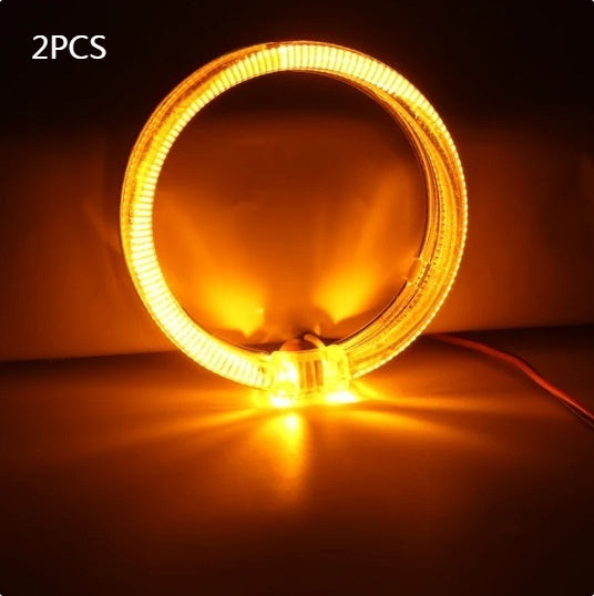 LED Light Guide Angel Eye Automobile Lens Decorative Light