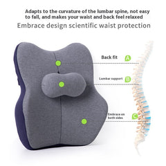 Lumbar Support Pillow Seat Back Waist Pillow Lumbar Support