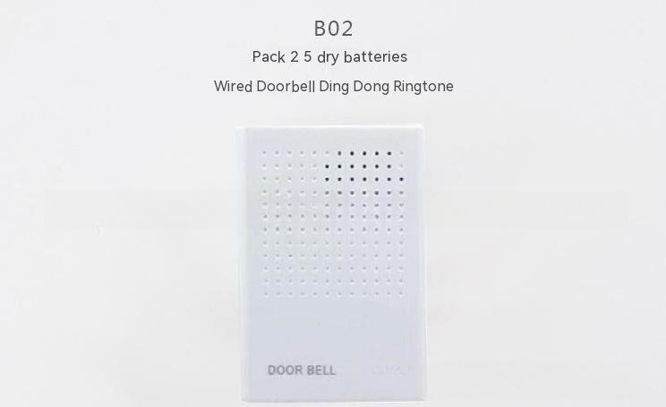 Wired Doorbell Battery-mounted Dingdong Doorbell Access Control Accessories