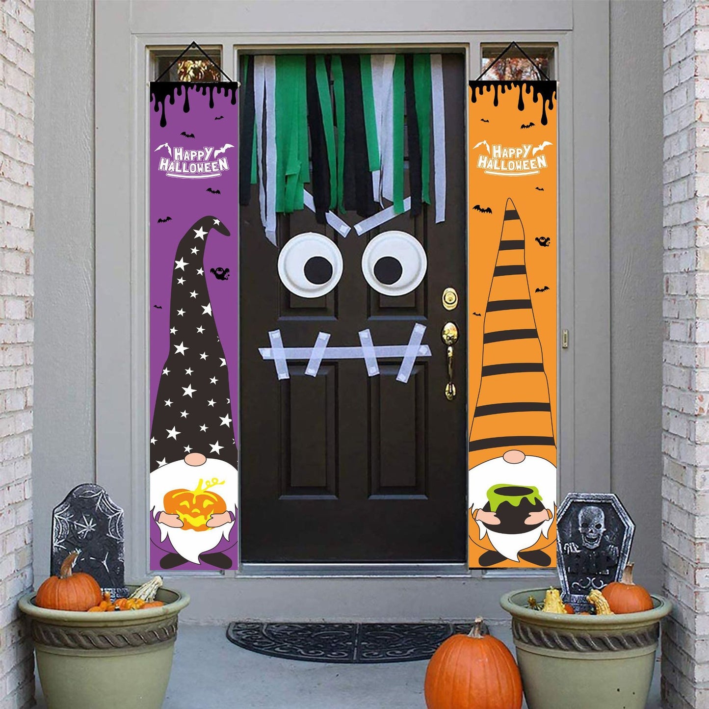 Halloween Banner Couplet Cartoon Printing Party Decoration Supplies