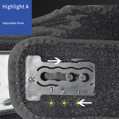 Knee fixation brace