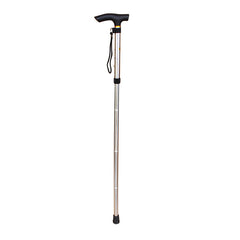 Alpenstock Aluminum Alloy Five-section Folding Cane Elderly Walking Aid