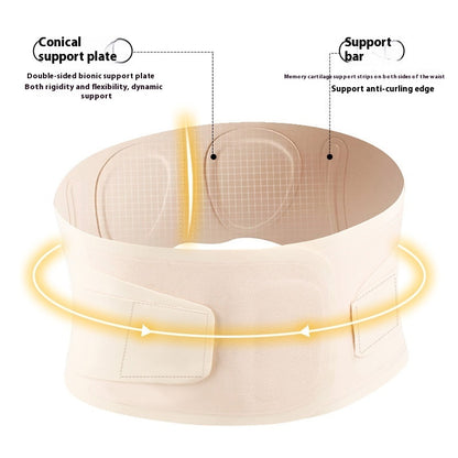 Strong Thin Breathable Waist Supporter Professional Exercise Workout Training Women's Lumbar Compression Support