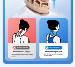 Silicone Neck Support Household Cervical Spine Fixation Supporter