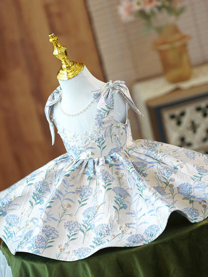 Girls' Fashion Simple Chinese Cheongsam Birthday Party Clothing