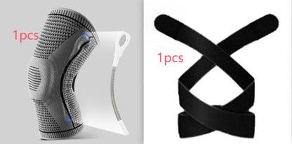 Knee Pads For Sport Knee Silicone Spring Patella Protector