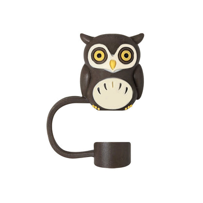 Halloween Theme 10mm Large Capacity In-car Matching Silicone Straw Plug