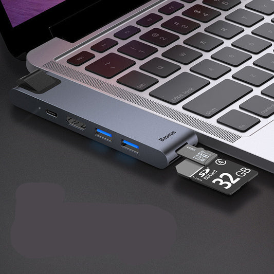 Dual Type-c 7in1 Smart Docking Station
