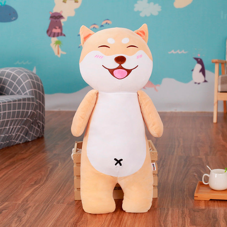 The New Cotton Dog Doll Feather Pillow Quality Goods  Husky Soft Plush Toys To Send His Girlfriend