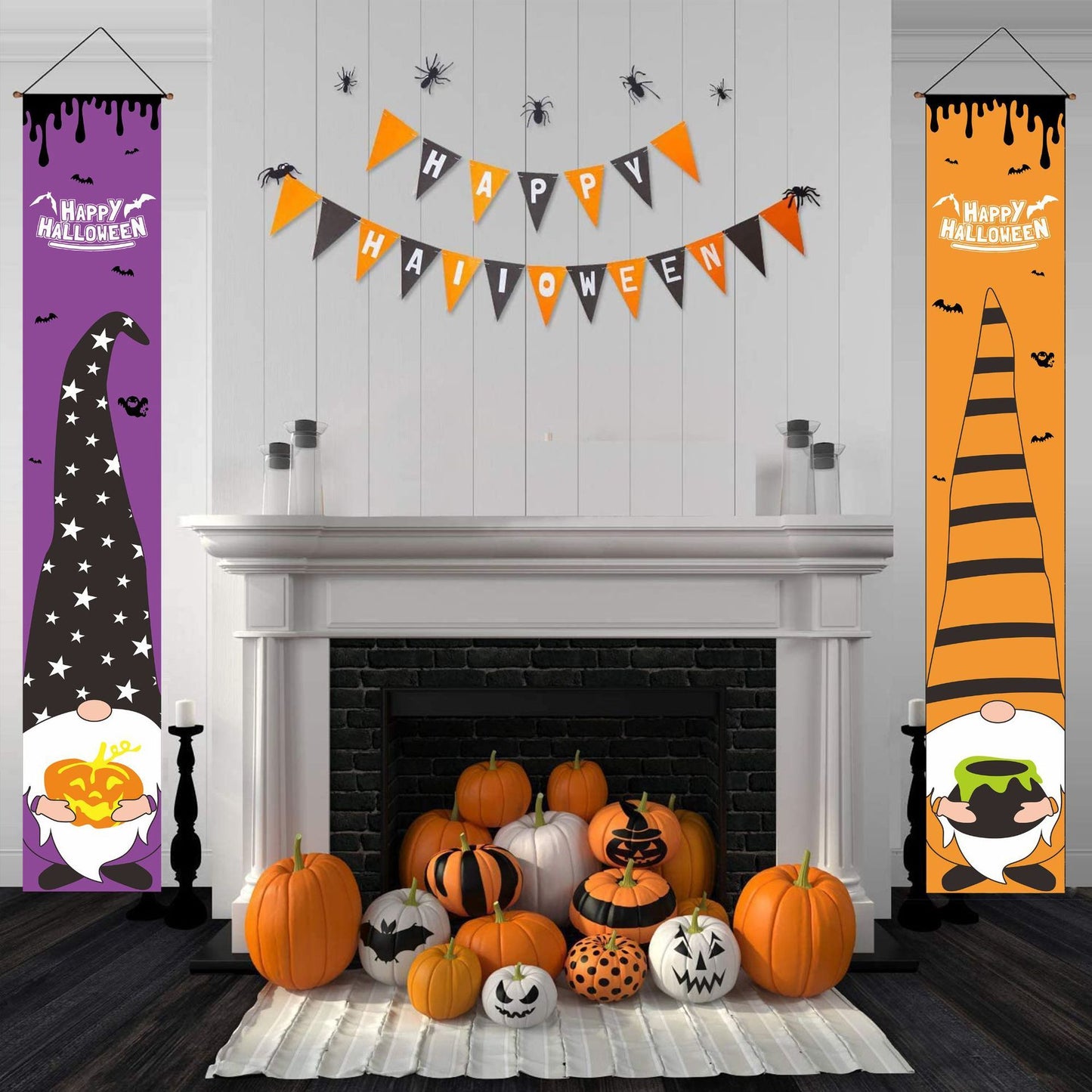 Halloween Banner Couplet Cartoon Printing Party Decoration Supplies