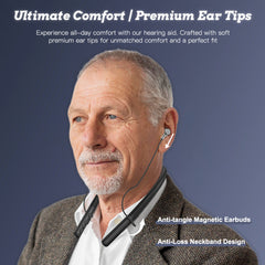 Rechargeable Neck-mounted Hearing Aid Amplifier