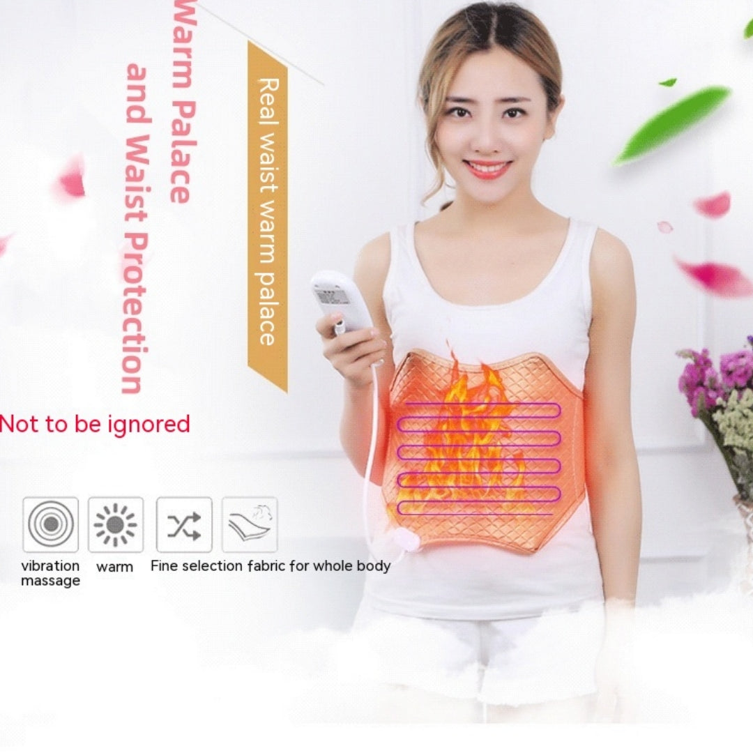 Electric Heating Waist Supporter Thermal Electric Heating Argy Wormwood Hot Compress Men And Women Massager