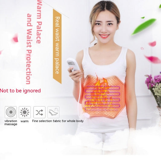 Electric Heating Waist Supporter Thermal Electric Heating Argy Wormwood Hot Compress Men And Women Massager