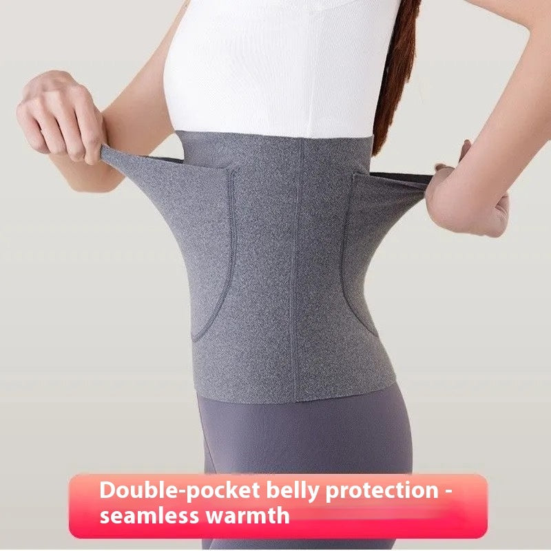 Double Pocket Cold-proof Confinement Waist Supporter Warm Belly Stomach Protection