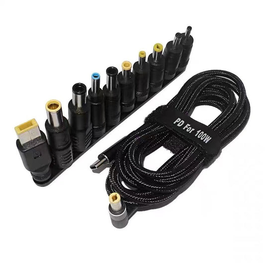 Decoy Line 100w Fast Charging Line With 10 Adapters