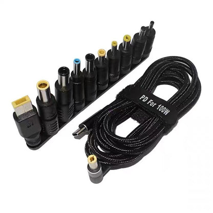 Decoy Line 100w Fast Charging Line With 10 Adapters