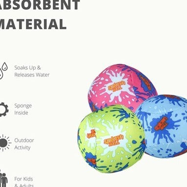 5cm Water Cloth Ball Outdoor Water Toys