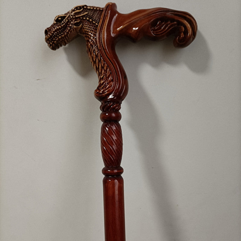 Skull Horse Head Elephant Head Lion's Head Crutch Halloween Cane