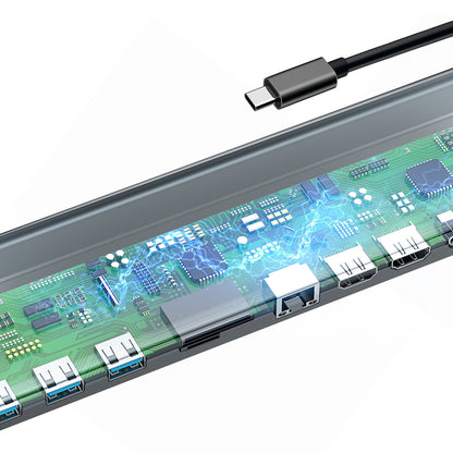 Multifunctional Type C HD Smart HUB Docking Station