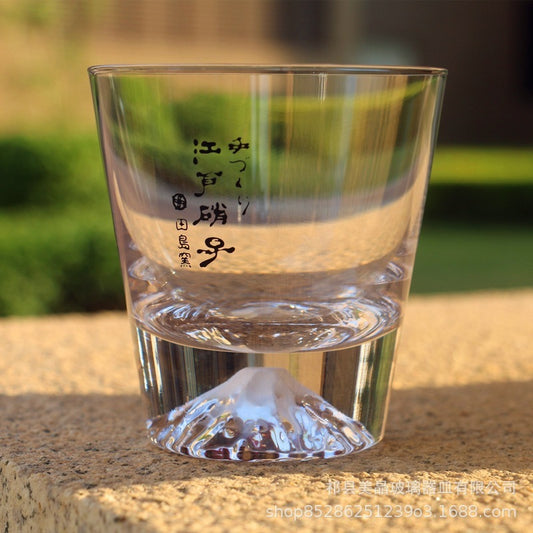 Crystal Glass Transparent Breakfast Milk Home Mountain Cup