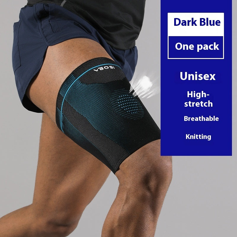 Sports Thigh Supporter Knitted Compression Leg Gaurd Set