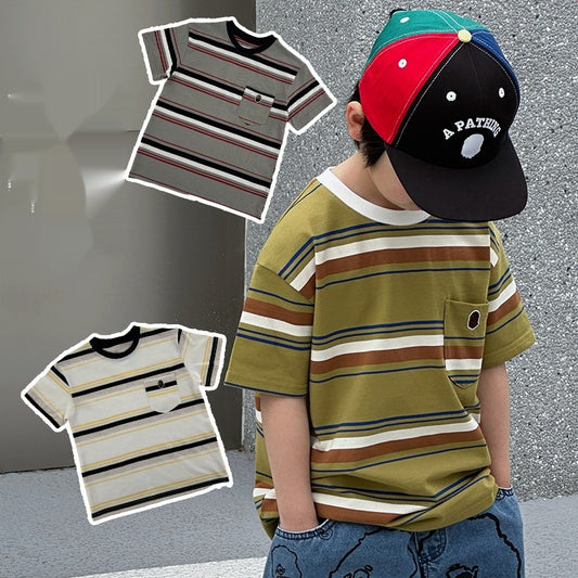 Japanese Fashion Brand Children's Clothing Boys And Girls Baby's Top