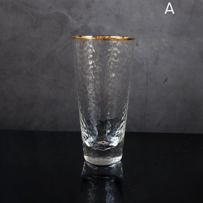 Heat-resistant hammer grain glass