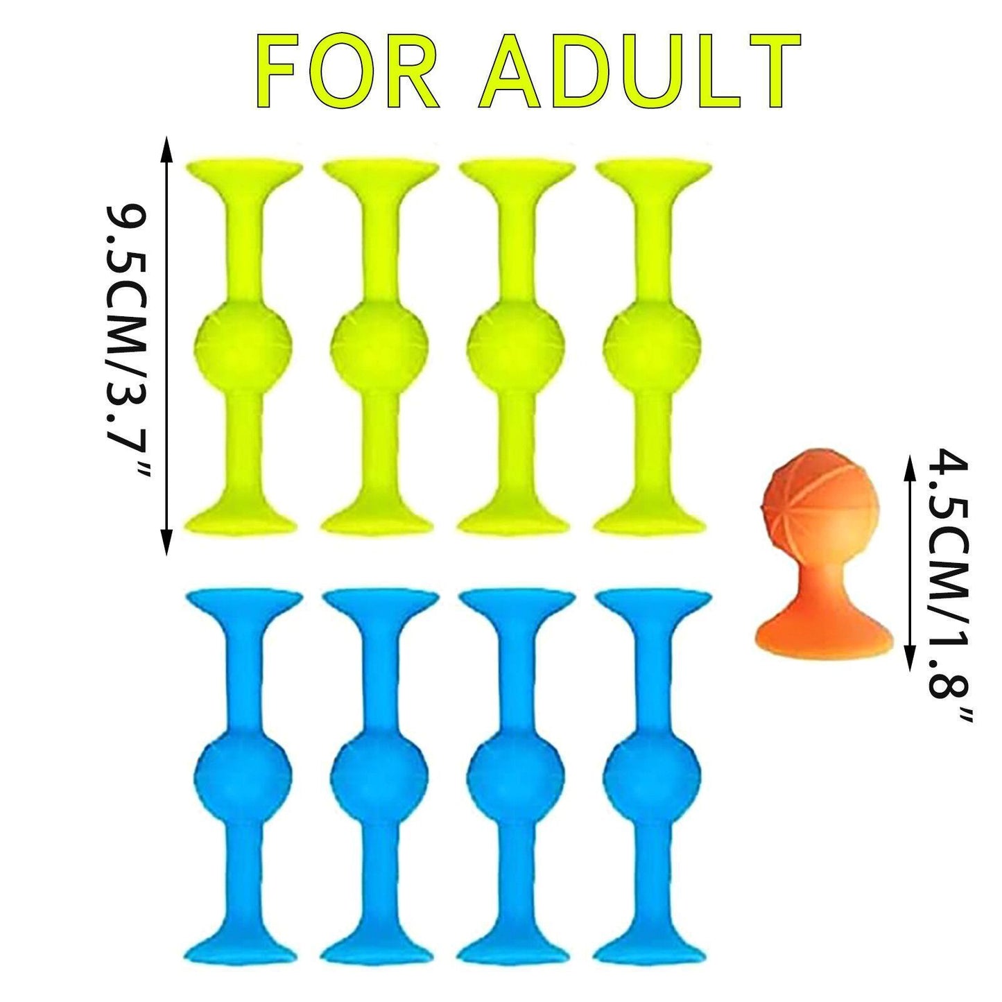 Children's Silicone Suction Cup Interactive Toys