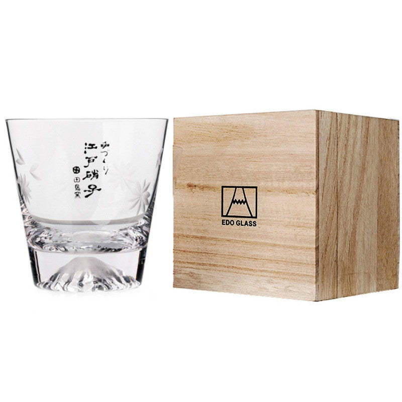 Crystal Glass Transparent Breakfast Milk Home Mountain Cup