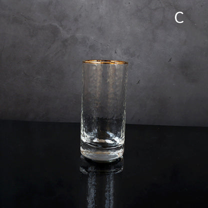 Heat-resistant hammer grain glass