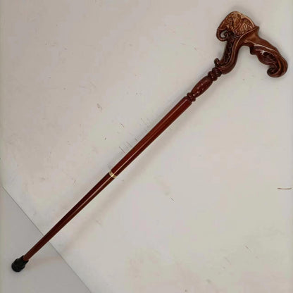 Skull Horse Head Elephant Head Lion's Head Crutch Halloween Cane