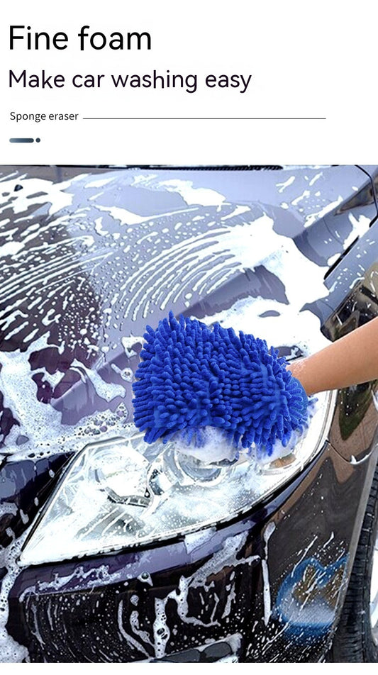 Double-sided Car Washing Gloves Car Cleaning Tools