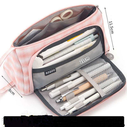 Simple Canvas Stationery Bag