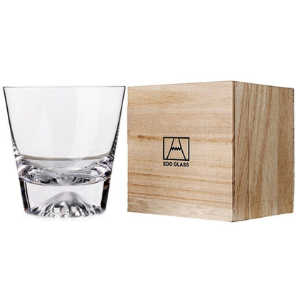 Crystal Glass Transparent Breakfast Milk Home Mountain Cup